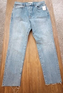 Free People We The Free People Womens Size 31 Distressed Button Fly Fray NWT $78 - Picture 1 of 18