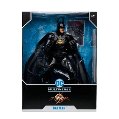 DC Multiverse The Flash Movie: Batman (Keaton) 12" figure McFarlane Toys - image 1 of 4