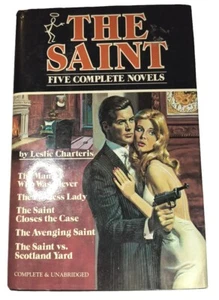 The Saint - Five Complete Novels Leslie Charteris 1983 Complete HBDJ - Picture 1 of 9