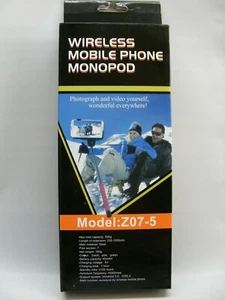 Monopie Selfie Stick Modelo Z07-5 SS9001 GR Inalámbrico Verde Bluetooth Teléfono Móvil - Imagen 1 de 7