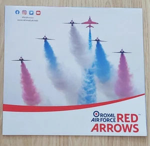 RAF Red Arrows Air Show Display Team 2023 Fold Out Information Poster Booklet - Picture 1 of 3