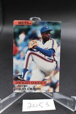 DWIGHT GOODEN 1989 Phoenix Magnetables ~ Magnet Card ~ New York METS