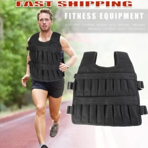 3/15/35kg Weighted Vest Adjustable Weight Vest Weighted Jacket for Men and Women - Picture 1 of 7