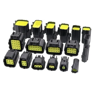 1.8mm 1-12 Pins Electric Wire Connector Plug Male Female Kit Waterproof For Car - Picture 1 of 16