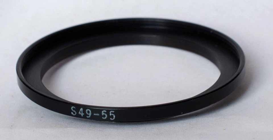 Unbranded 49mm - 55mm step up ring. #4 - Image 1 of 1