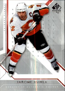 2006-07 SP Authentic #87 Jarome Iginla 