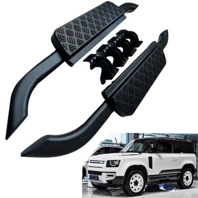 Se adapta a Land Rover Defender 90 2D 2020-2025 estribo escalón lateral barra Nerf Foto 1 de 4