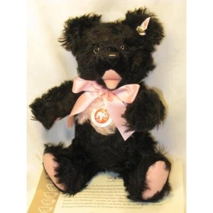 Steiff 2005 World Limited Zotti noir rose limité à 1500 super rare avec boite - Photo 1 sur 2