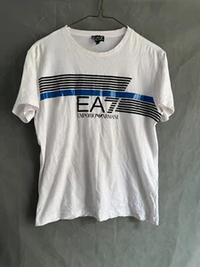 Emporio Armani EA7 t shirt White Short Sleeve 38c - Picture 1 of 6
