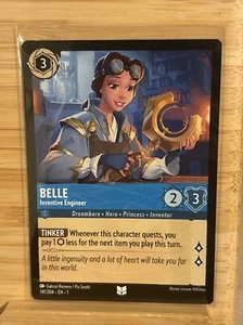 Belle Inventive Engineer Disney Lorcana The First Chapter 141/204 Uncommon - Bild 1 von 2