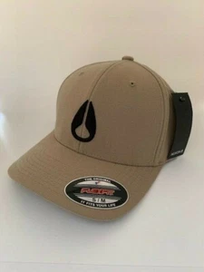 TOTALMENTE NUEVO Para Hombre Caqui NIXON FLEXFIT Alama Curva Profundo FF At Sm.-Med. SOMBRERO/GORRA - Imagen 1 de 6