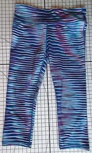 Gap Gym Bottoms Gapfit, Gfast Size Medium Blue, Pink & Light Blue - Picture 1 of 7