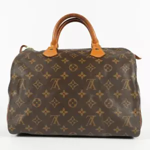 Louis Vuitton Monogram Speedy 30 Handtasche M41526 LV Auth 03A115662822 - Bild 1 von 20