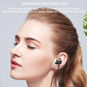 Headset 3.5mm Earbuds High Quality In-ear For Phone Computer Headphone With Mic - Zdjęcie 1 z 12