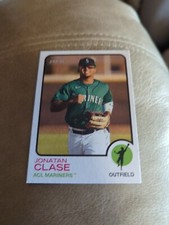 2022 Topps Heritage Minors #148 Jonatan Clase Mariners Baseball Card