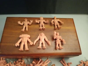 Lot Of 6 Vintage 80's M.U.S.C.L.E. Men Flesh Colored  #6 - Picture 1 of 2
