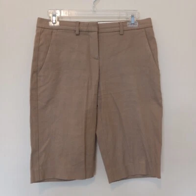 Vestido Bermudas Informales Para Mujer THEORY Marrón Mezcla Algodón Talla 2 Foto 1 de 4