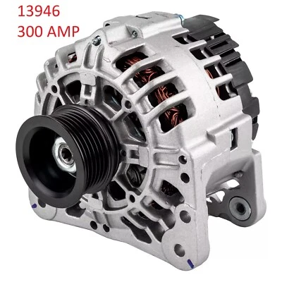 300 Amp High Output Alternator Volkswagen Golf L4 1.8 2002-2006 smaller pulley - Image 1 of 3