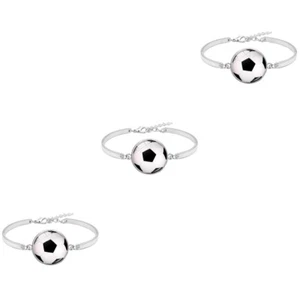 3 Stück Ball-Armband, Sport-Ball-Armband, zartes Armband für Jungen, Armband - Bild 1 von 12