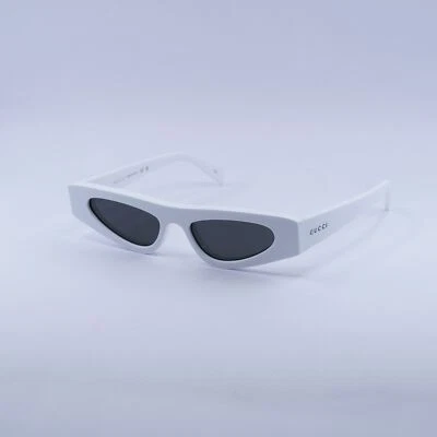 New Gucci GG1779S 002 White/Grey 51-17-145 Sunglasses - Image 1 of 4