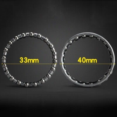 Bike Ball Bearing Parts Crankshaft Wheel MTB Threaded Headset Bicycle 1 1/8'' - Image 1 of 4