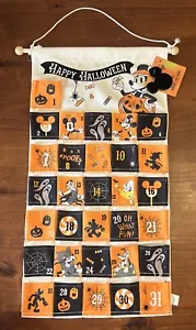 Disney Mickey Mouse & Friends: Hanging Halloween Advent Calendar VHTF New! - Picture 1 of 4