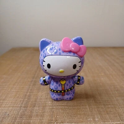 Коллекционная фигурка Hello Kitty Jakks городской дизайнер Sanrio фиолетовые круги трудно найти  - Изображение 1 из 4