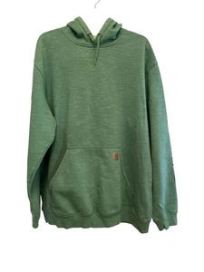 Carhartt Loose Fit Midweight Logo Graphic Hoodie Green Sweatshirt XL - Bild 1 von 3
