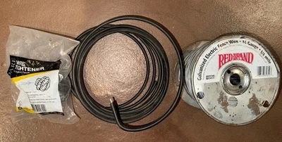 ALAMBRE DE CERCA ELÉCTRICO GALVANIZADO CALIBRE 14 MARCA ROJA 1/4 MILLA DE LONGITUD Tensor plus Foto 1 de 4