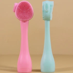 4pcs Facial Cleansing Brush Facial Exfoliating Brush Face Wash Scrub Brush - Picture 1 of 12