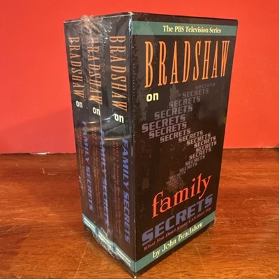 Bradshaw On Family Secrets - VHS Box Set - PBS Television Series NEW 3 Tape Set - Image 1 of 4