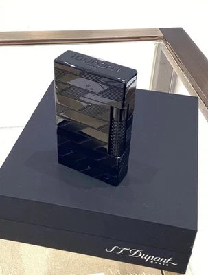 S.T. Dupont LeGrand accendino ping perfetto monogramma 1872 C23179 nuovo con scatola - Immagine 1 di 4