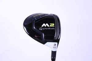 TaylorMade M2 2017 15* 3-Wood Stiff Flex TaylorMade M2 REAX Very Good - Picture 1 of 8