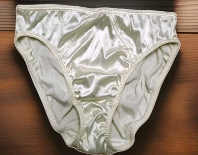 Victoria's Secret Second Skin Satin Hi-Leg Brief Panties Vintage VTG  - Image 1 of 4