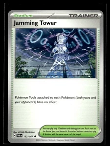 2024 Scarlet & Violet Series - Twilight Masquerade Jamming Tower Uncommon #153 - Picture 1 of 2