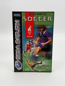 Olympic Soccer Sega Saturn guter Zustand CIB OVP