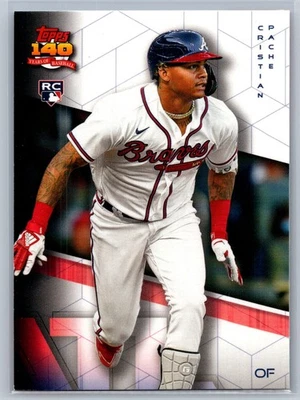 Cristian Pache 2021 Topps Archives #287 - Image 1 of 2