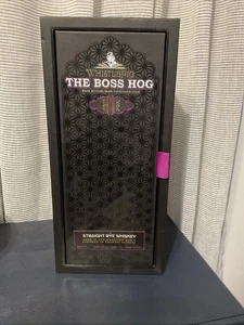 Whistle Pig The Boss Hog XI 11 The Juggernaut Box And Bottle With Topper Empty - Picture 1 of 5