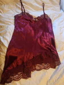Fredericks Of Hollywood Red Chemise Slip Night Gown Size XL Nwt!! - Picture 1 of 4