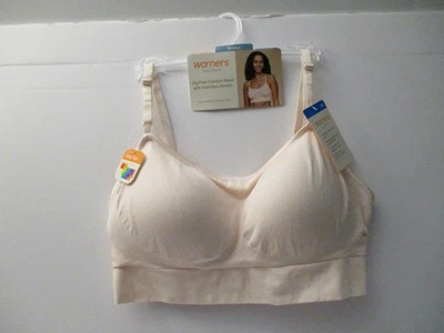 Warners bra Dig-Free comfort seamless stretch wireless size XL pink - Image 1 of 4