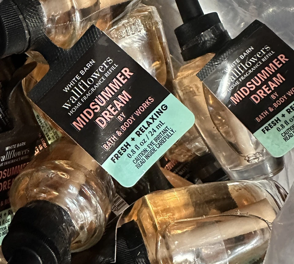 Bath & Body Works Midsummer Dream Wallflower Fragrance Bulb 0.8 Oz x4 - Image 1 of 1