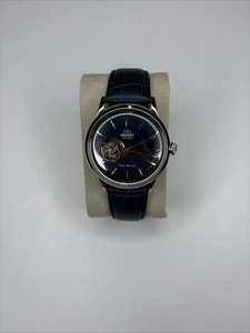 Orient Open Heart Blue Dial Stainless Steel Case Men's Watch RA-AG0005L30B - Picture 1 of 5