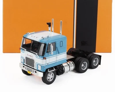 MODELLINO CAMION STATICO IXO GMC ASTRO 95 TRACTOR TRUCK 3 ASSI 1970 BLU 1/43 - Immagine 1 di 4