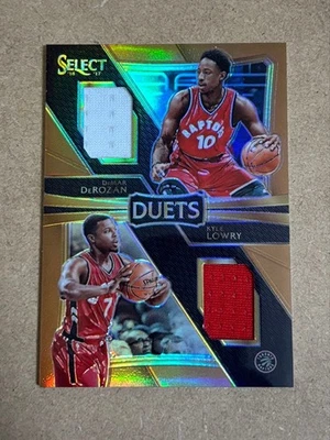 Duet Card Demar Derozan Kyle Lowry - Image 1 of 2