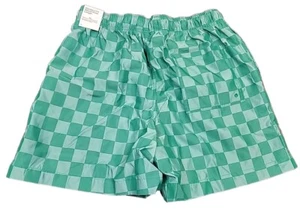 NEW NWT Nike Men's Club Flow WEAVE Checkers Green Shorts FN3098-365 MEN'S M - Picture 1 of 18