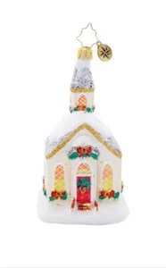 Snowy Sanctuary ornament - Picture 1 of 2