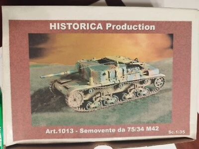 Historica Production 1013 Semovente 75/34 M42 Resin 1/35 Rare - Immagine 1 di 2