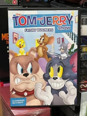 The Tom and Jerry Show: Frisky Business (DVD) 13 Episodes! 2 Disc Set! BRAND NEW - Image 1 of 4