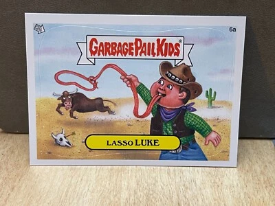 Lasso Luke 6a 2012 Topps Garbage Pail Kids Brand-New Series 1 - Image 1 of 2