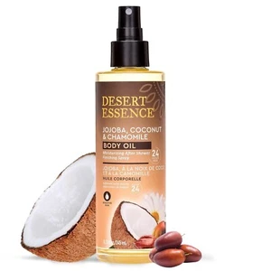 Jojoba - Coconut & Chamomile Body Oil Spray 8.28 Oz By Desert Essence - Picture 1 of 3